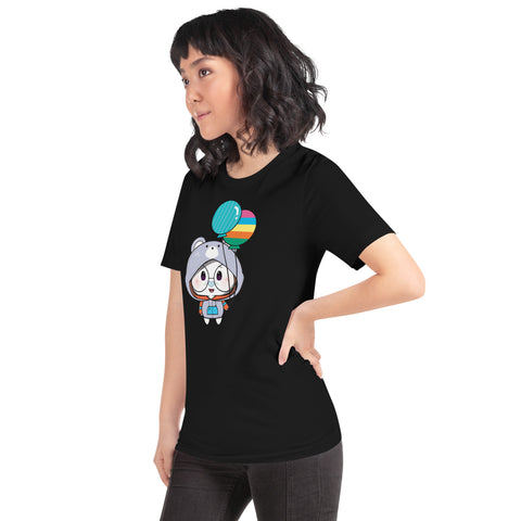 Ben-E Bear Balloons Unisex t-shirt