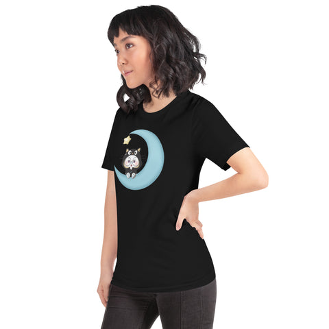 Ben-E Cat Moon Unisex t-shirt