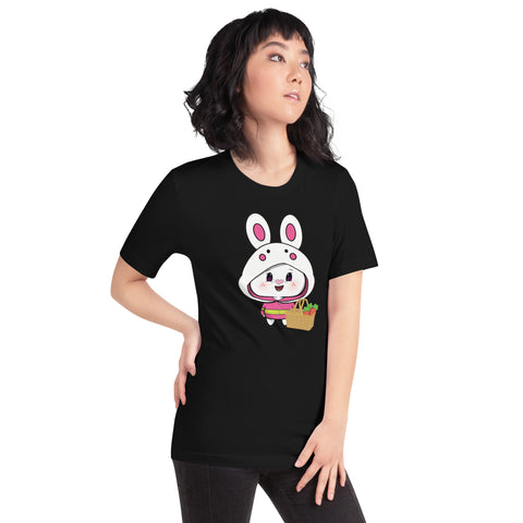 Bon-E Bunny Basket Unisex t-shirt