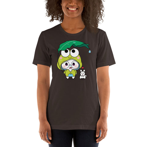 Ben-E Frog Leaf Umbrella Unisex t-shirt