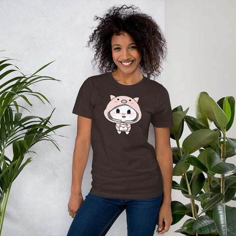 Bon-E Pig Chums Unisex t-shirt