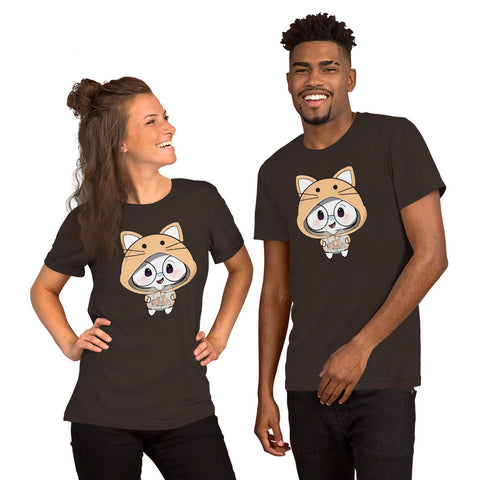 Ben-E Cat Fish Bowl Unisex t-shirt