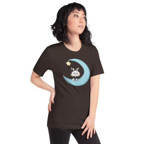 Ben-E Cat Moon Unisex t-shirt