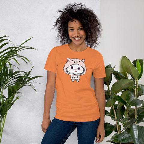 Bon-E Pig Chums Unisex t-shirt