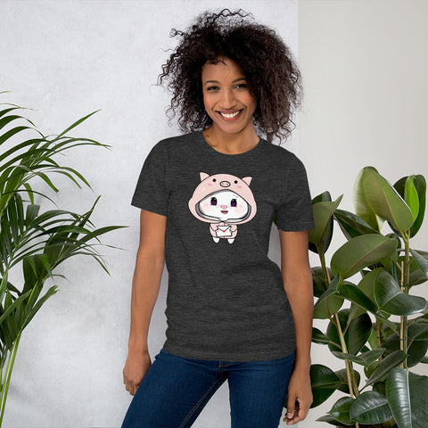 Bon-E Pig Chums Unisex t-shirt