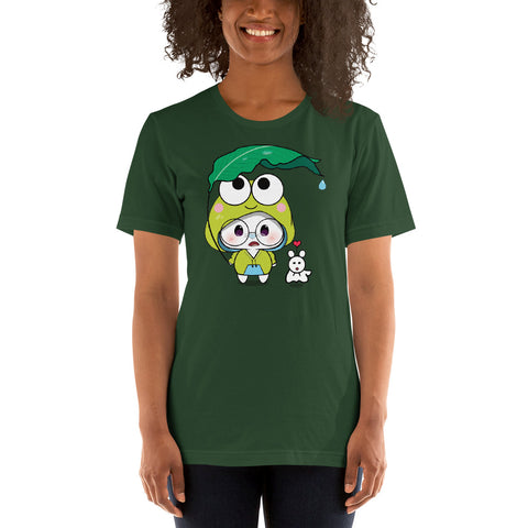 Ben-E Frog Leaf Umbrella Unisex t-shirt
