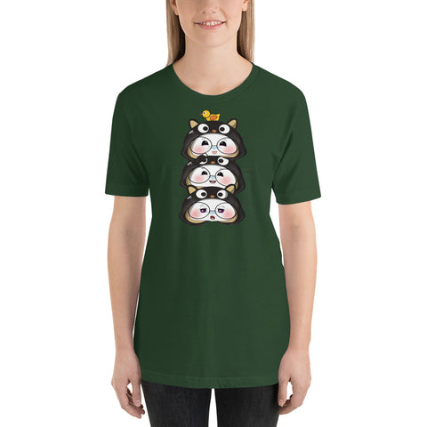 Ben-E Cat Stack Unisex t-shirt