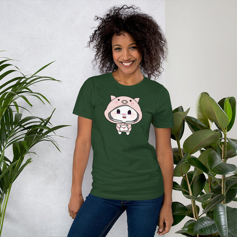 Bon-E Pig Chums Unisex t-shirt