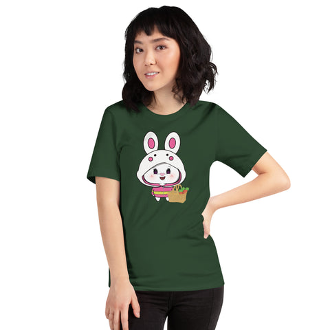 Bon-E Bunny Basket Unisex t-shirt