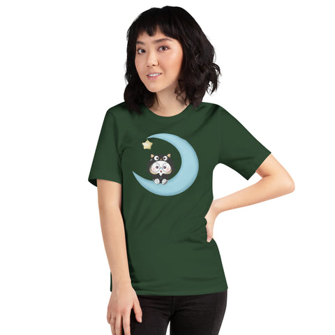 Ben-E Cat Moon Unisex t-shirt