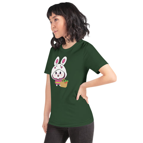 Bon-E Bunny Basket Unisex t-shirt