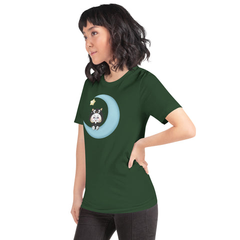 Ben-E Cat Moon Unisex t-shirt