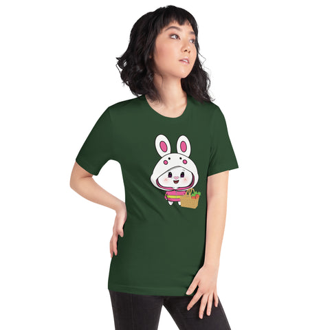 Bon-E Bunny Basket Unisex t-shirt