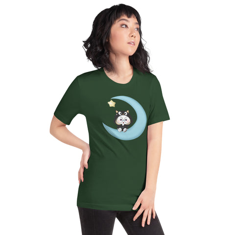 Ben-E Cat Moon Unisex t-shirt