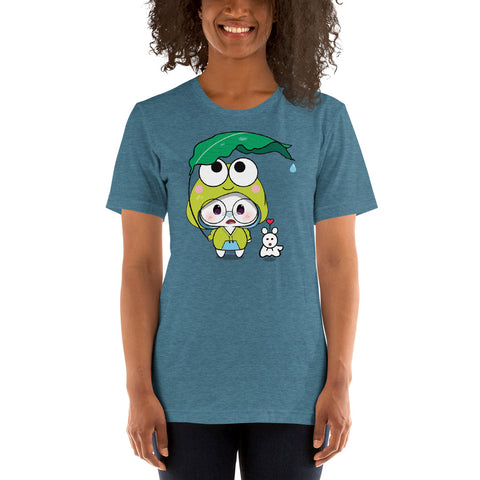 Ben-E Frog Leaf Umbrella Unisex t-shirt