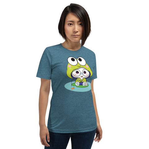 Ben-E Frog Fishing Unisex t-shirt