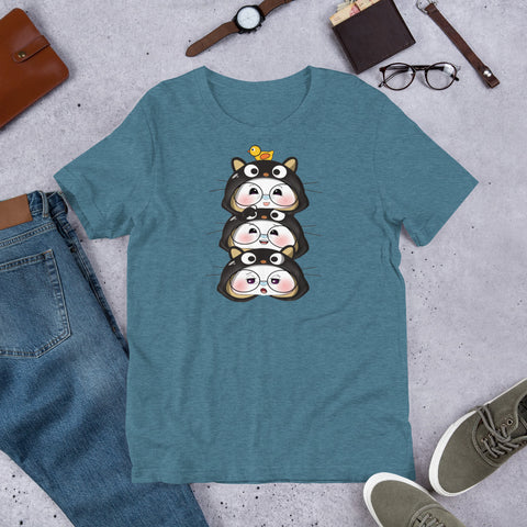 Ben-E Cat Stack Unisex t-shirt