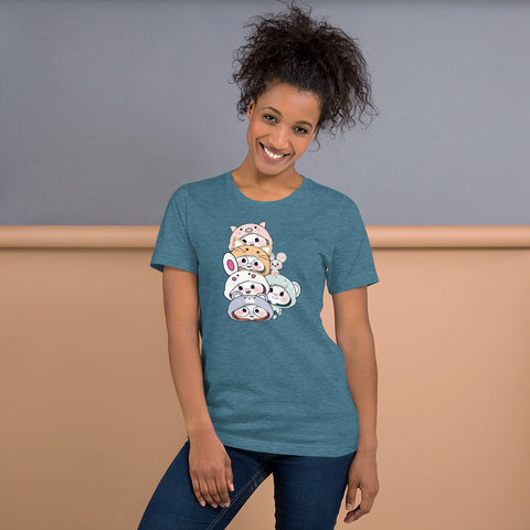 Ben-E & Bon-E Chums Stack Unisex t-shirt