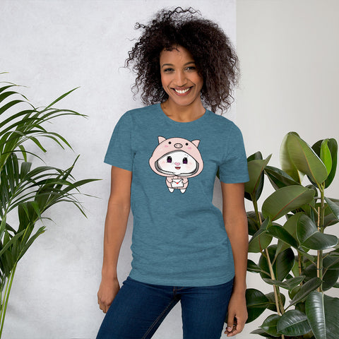 Bon-E Pig Chums Unisex t-shirt