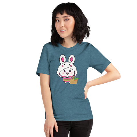 Bon-E Bunny Basket Unisex t-shirt