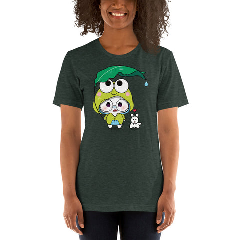 Ben-E Frog Leaf Umbrella Unisex t-shirt