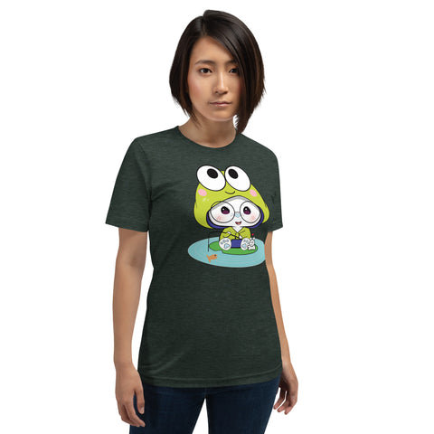 Ben-E Frog Fishing Unisex t-shirt