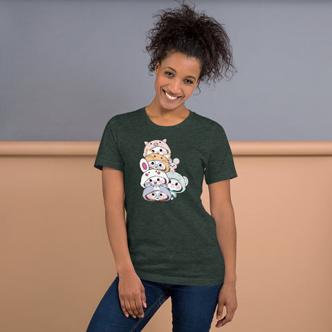 Ben-E & Bon-E Chums Stack Unisex t-shirt