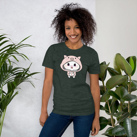 Bon-E Pig Chums Unisex t-shirt
