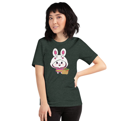 Bon-E Bunny Basket Unisex t-shirt