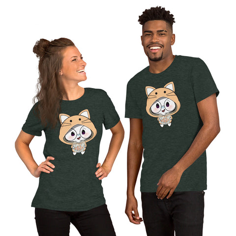 Ben-E Cat Fish Bowl Unisex t-shirt