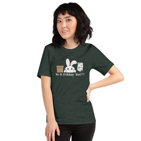 Bon-E Is it Friday Yet?? Unisex t-shirt