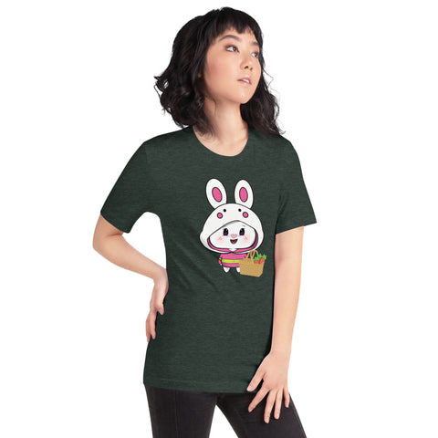 Bon-E Bunny Basket Unisex t-shirt