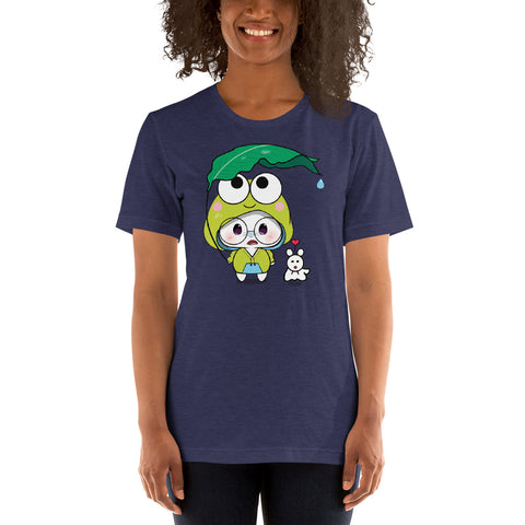 Ben-E Frog Leaf Umbrella Unisex t-shirt