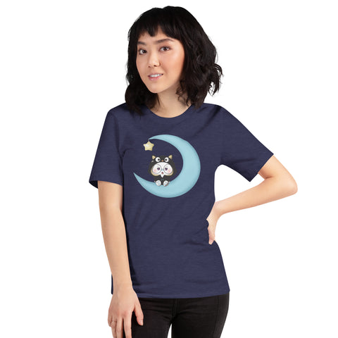 Ben-E Cat Moon Unisex t-shirt