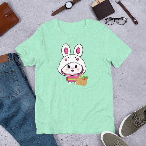 Bon-E Bunny Basket Unisex t-shirt