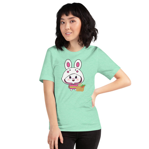 Bon-E Bunny Basket Unisex t-shirt