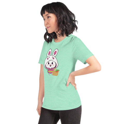 Bon-E Bunny Basket Unisex t-shirt