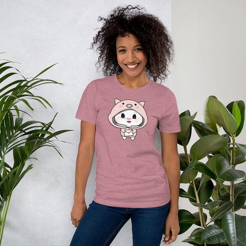 Bon-E Pig Chums Unisex t-shirt