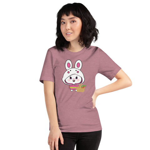 Bon-E Bunny Basket Unisex t-shirt