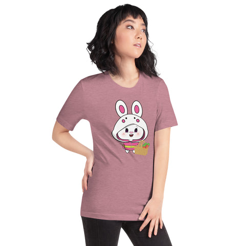 Bon-E Bunny Basket Unisex t-shirt