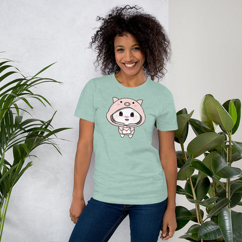 Bon-E Pig Chums Unisex t-shirt