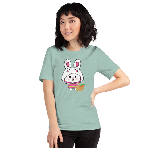 Bon-E Bunny Basket Unisex t-shirt