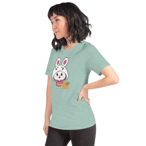Bon-E Bunny Basket Unisex t-shirt