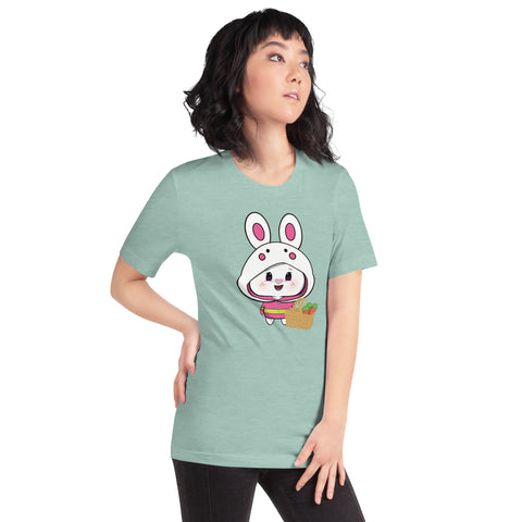 Bon-E Bunny Basket Unisex t-shirt