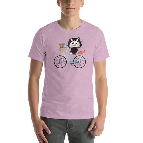 Ben-E Cat Bicycle Unisex t-shirt