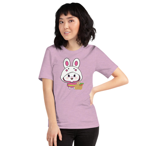 Bon-E Bunny Basket Unisex t-shirt