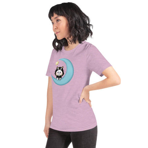 Ben-E Cat Moon Unisex t-shirt
