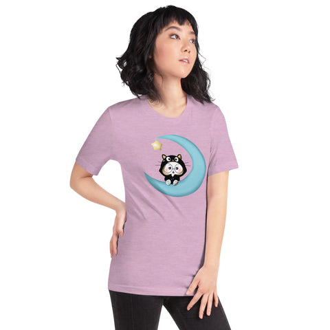 Ben-E Cat Moon Unisex t-shirt