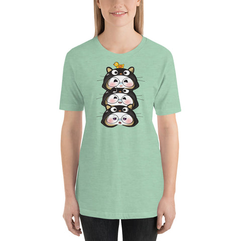 Ben-E Cat Stack Unisex t-shirt