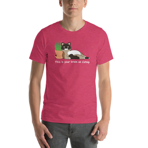 Maya Brain on Catnip Unisex t-shirt